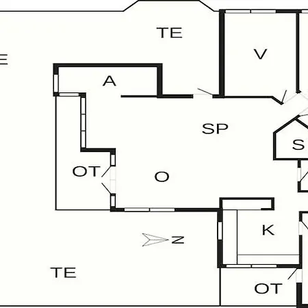 Three-bedroom In Vaeggerlose 11 * Boto By